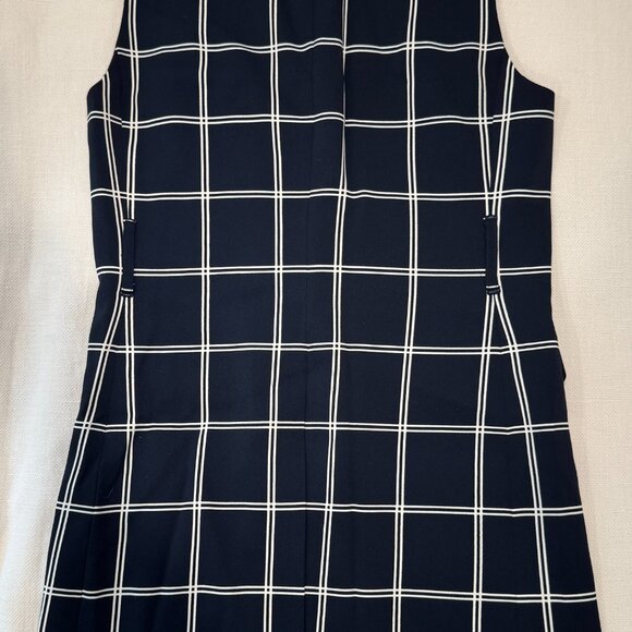 J. CREW 365 French Girl Windowpane Vest Blazer - Size 2 - Picture 7 of 7
